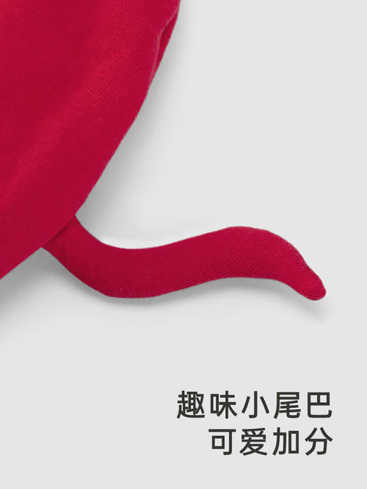 英氏宝宝夹棉贴面帽温暖秋季国风帽子2023秋冬新款YZJKJ3P007A 商品图3