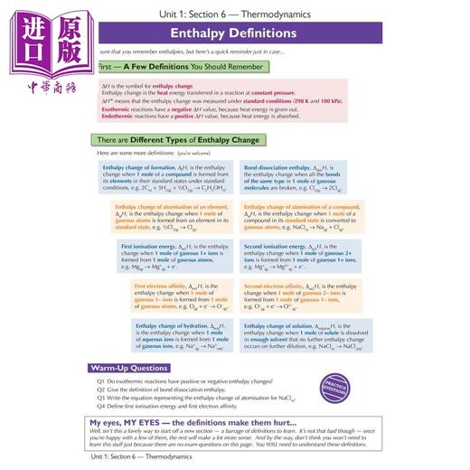 【中商原版】英国CGP A-Level Chemistry: AQA Year 1 & 2 Complete Revision & Practice with Online Edition 商品图3