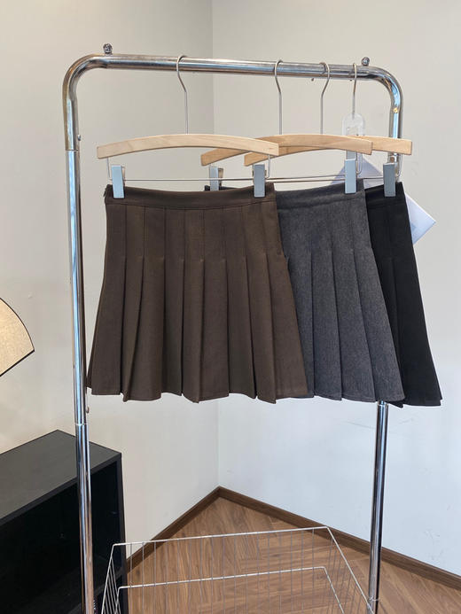 毛呢百褶裙 商品图6