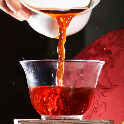 【新品上市】鸣龙十年陈普洱熟茶357g 商品图4