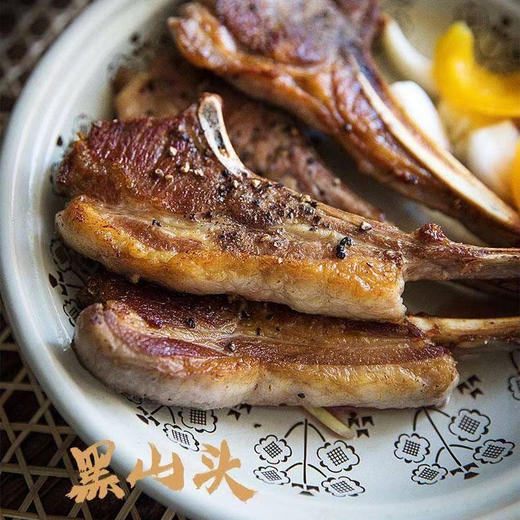 【热销5年】黑山头奶香羊排480g/包（8片）纯正内蒙草原羔羊，原切无添加，不膻不腻 顺丰空运 商品图6