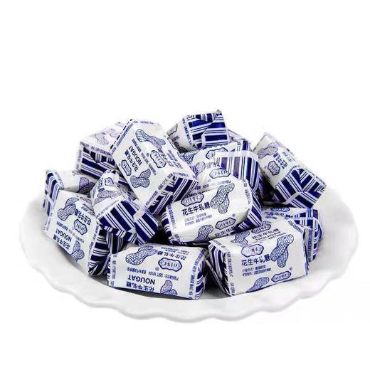 【奶香醇厚！手工牛轧糖】好吃不粘牙 花生夹心牛奶糖鸟结牛扎糖硬糖花生糖牛奶糖喜糖袋装500克 商品图4