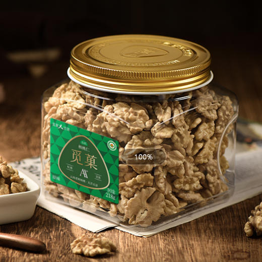 觅菓晚熟有机核桃仁218g孕妇儿童学生健康零食坚果 商品图10