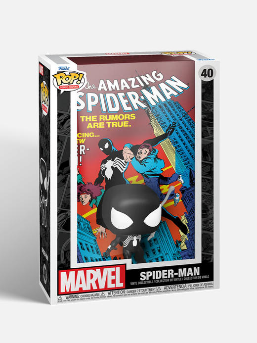 Funko POP Comic Cover Marvel Amazing SpiderMan #252漫画封面 漫威英雄神奇蜘蛛侠#252手办 72503 商品图3
