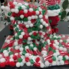 【圣诞饰品】圣诞饰品毛球300个/包/红白绿三色混搭 商品缩略图3
