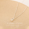 鹿向南ALXNAN 《望穿秋水》简约珍珠豌豆锁骨链 商品缩略图1