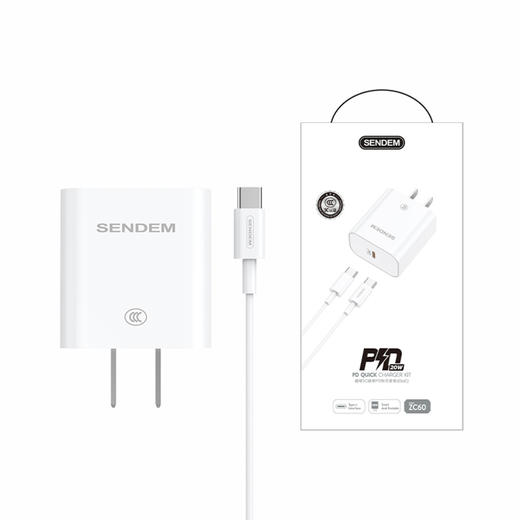 声顿ZC60-20W苹果PD套装/单头/苹果15套装 商品图6
