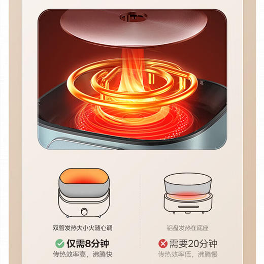 美的（Midea）电火锅6升大容量家用多功能电煮锅一体式电热锅电炒锅炒菜电锅不粘锅MC-HGS303003 商品图2