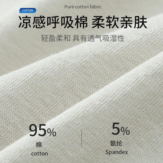 品质礼盒装4条｜秋冬款纯棉男士内裤 柔软亲肤  弹力贴身  舒适透气平角内裤【G】 商品图2