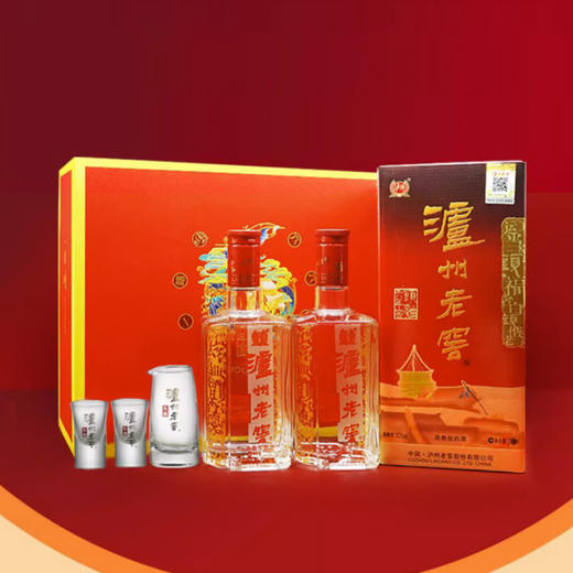 【酒厂直营】52度 泸州老窖六年窖头曲 一帆风顺礼盒 500ml*2 泸州老窖官方旗舰店 商品图6