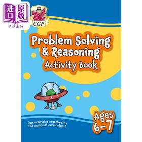 【中商原版】6-7岁的新问题解决与推理数学活动手册非常适合家庭学习 New Problem Solving & Reasoning Maths Activity Book
