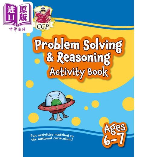 【中商原版】6-7岁的新问题解决与推理数学活动手册非常适合家庭学习 New Problem Solving & Reasoning Maths Activity Book 商品图0