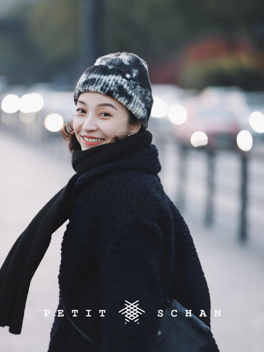 PETIT SCHAN小闪 #023 Dirty 小脏帽 山羊绒手绘针织帽 商品图1