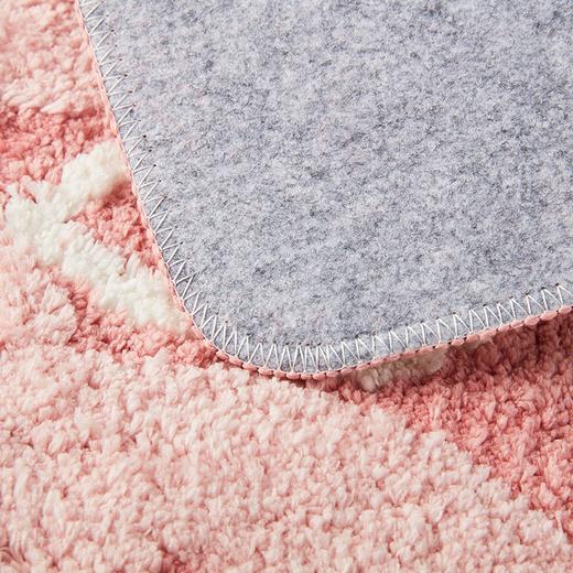 浴室垫 绽放 粉色 约60*40*1.4cm 商品图2