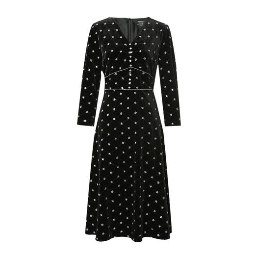 EITIE爱特爱春季新款气质大方连衣裙礼服7377001 商品图5