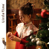 littletime女童中国风披肩背心裙新款毛呢连衣裙新年马甲公主汉服 商品缩略图2