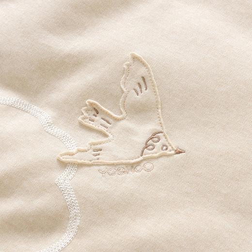 英氏新生婴儿夹棉保暖长袖有机棉睡袋 男女宝睡袋防踢被YESCJ32009A 商品图4