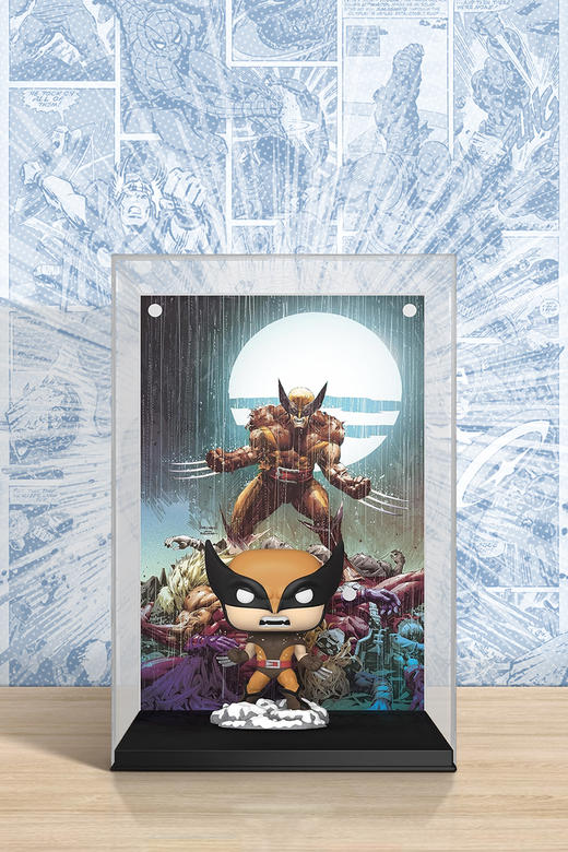 Funko POP Comic Cover Marvel Wolverine漫画封面 漫威英雄金刚狼手办 61501 商品图1