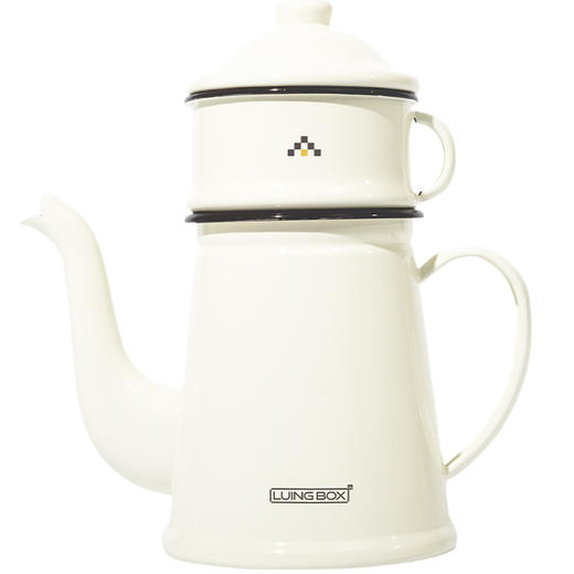 露营盒子（LUING BOX） 搪瓷系列 同享复古咖啡壶 商品图4