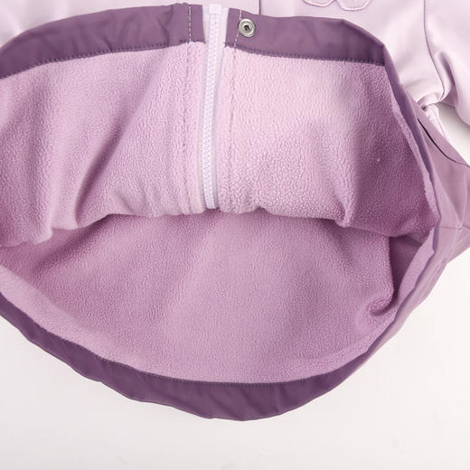 棉果果秋季新品女童撞色拼接保暖锁温防风夹棉风衣M322100723430 商品图4