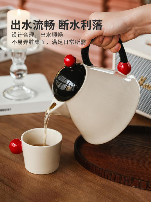 摩登主妇茶壶家用女乔迁新居闺蜜生日礼物新婚伴手礼下午茶具套装 商品图3