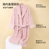 雅黛丽睡袍女秋冬款2023新款家居服法兰绒浴袍中长款加厚女士睡衣 商品缩略图3