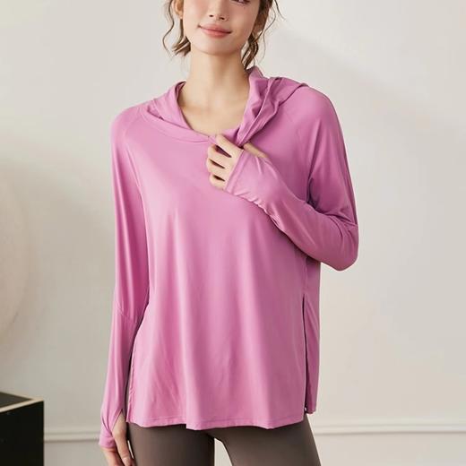 【100元任选2件】跃牌裸感连帽长袖罩衫CX1573（浙江仓）（活动产品，收货7天内支持调换、不退款） 商品图2