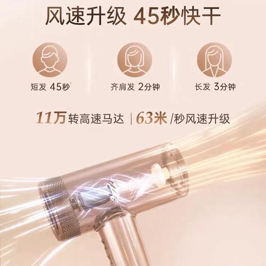 【春上新】10楼飞利浦高速电吹风机家用负离子护发大风力速干风筒BHD737吊牌价1599元活动价1399元 商品图5