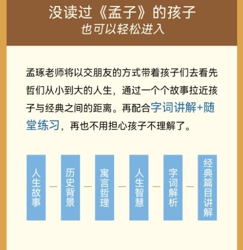 给孩子的《孟子》共读营 商品图1