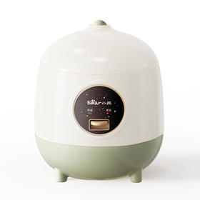 【小程序】小熊(Bear)电饭煲1-2人 小型迷你小容量电饭锅 1.2L家用宿舍煮饭不粘内胆小锅米饭锅 陶瓷油涂层内胆丨DFB-B12W3
