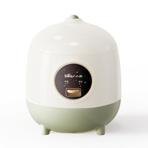 【小程序】小熊(Bear)电饭煲1-2人 小型迷你小容量电饭锅 1.2L家用宿舍煮饭不粘内胆小锅米饭锅 陶瓷油涂层内胆丨DFB-B12W3 商品图0