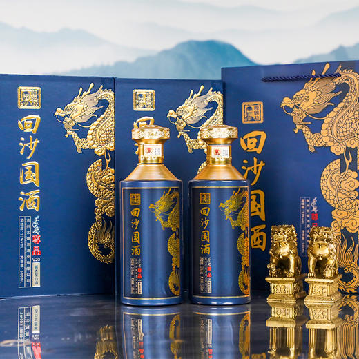 回沙国酒53度500ml（礼盒）六瓶装 商品图1