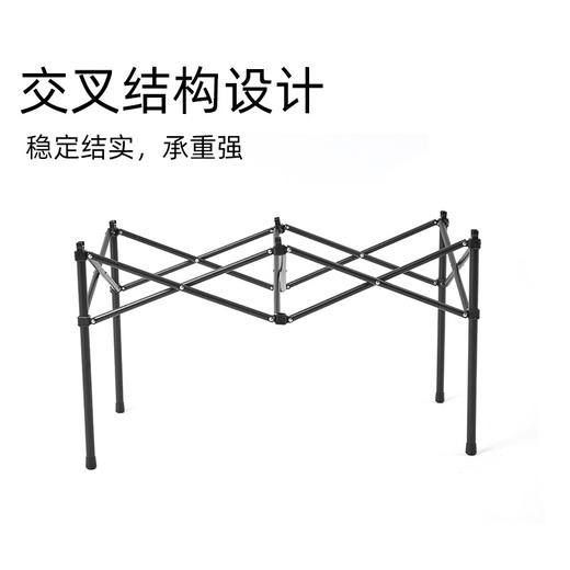 百货世界-飞图乐折叠桌椅套装-钛钢长桌五件套ZDZY0300（象印专柜） 商品图1