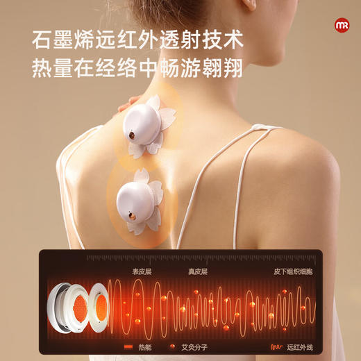 摩飞 艾灸仪智能艾灸盒随身灸便携式艾灸电子加热仪无烟节日礼物企业礼品 艾灸仪 商品图1