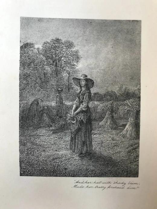 工坊特装本！约19世纪后期 托马斯·胡德诗集 多雷版画插图 全真皮精装32开 商品图10