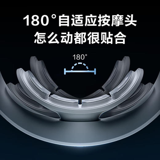 SKG 颈椎按摩器K5-2 颈部按摩仪 办公室热敷脖子肩颈肩护颈仪 男士送女友生日礼物 K5-2云镜白 商品图6