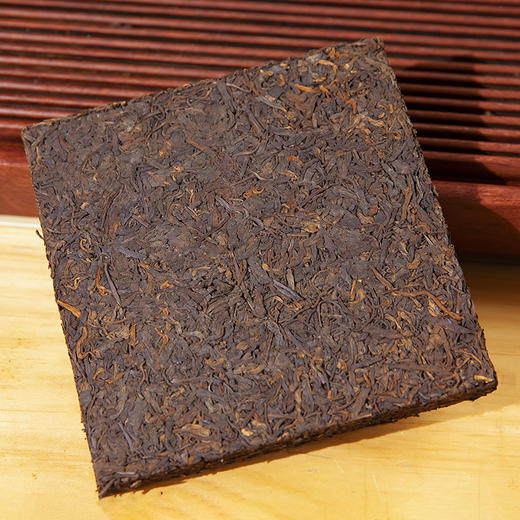 吉顺号茶叶 2019年老料普洱熟茶砖勐海小金砖50克/片 商品图4