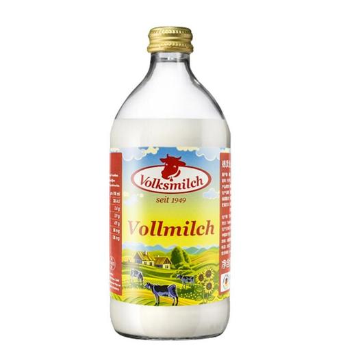 德质 全脂纯牛奶 490ml/瓶 商品图0