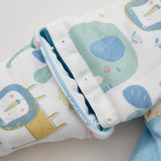 怡比森林总动员圆底睡袋HY21AUC006花蓝38*80cm 商品图2