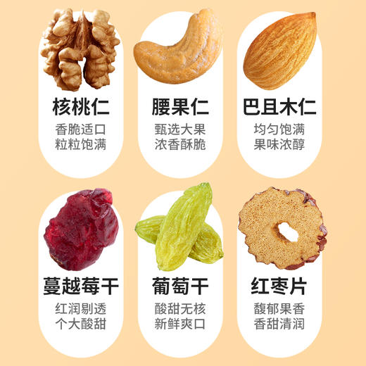果真混得好 每日坚果大礼包A款20g*30包（商） 商品图3