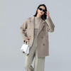 馥迦气质优雅大气长款短款驼绒大衣 商品缩略图9