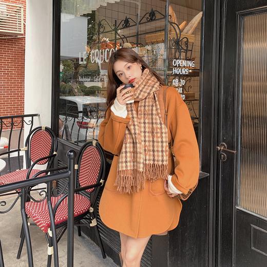 金蘑菇菇不含腰带 【约克郡大衣】澳洲羊毛！高支双面呢～外套秋冬呢子加厚 商品图1