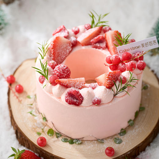 香莓飘雪蛋糕 | 美时每客 商品图1