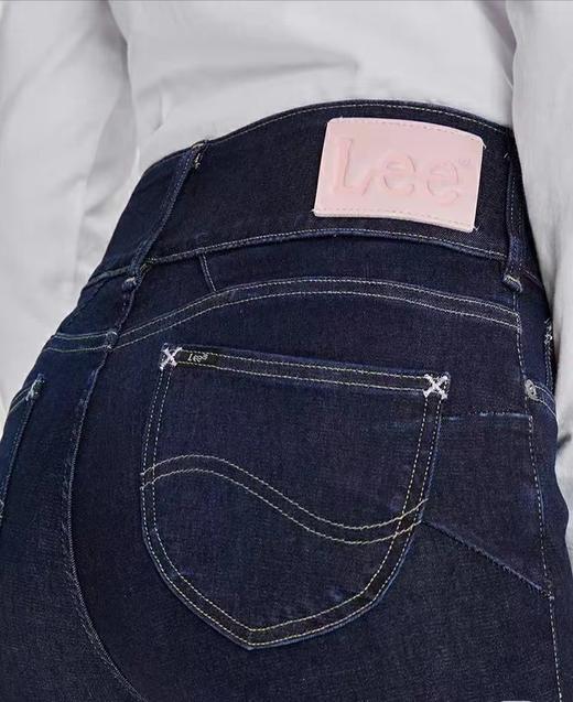 LEEFW23美颜牛仔419紧身高腰高弹力纯色牛仔裤女款清水洗 LWB100419203294898L00【富临店】 商品图3