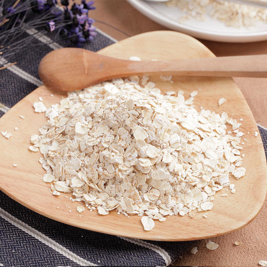 【家庭组合装】德富祥无添加即食代餐1000g纯燕麦片*2袋 商品图2