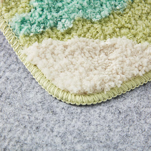 浴室垫 森林 绿色 商品图3