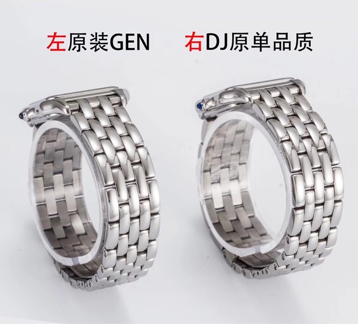 DJ厂卡地亚顶级复刻手表猎豹系列WSPN0007对比正品评测