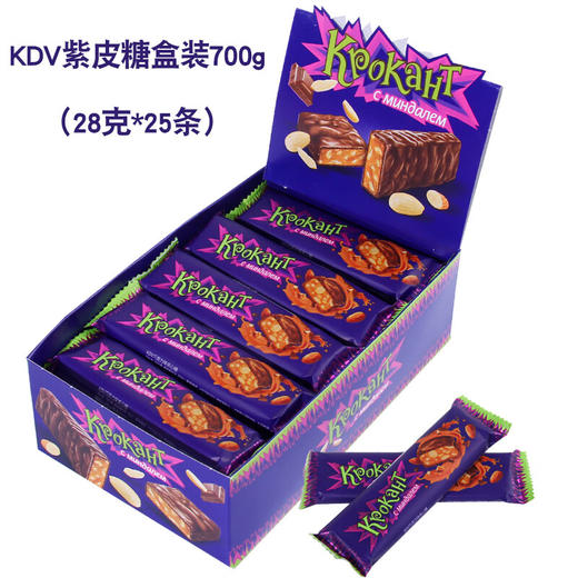 KDV巧克力夹心紫皮糖28g 商品图0