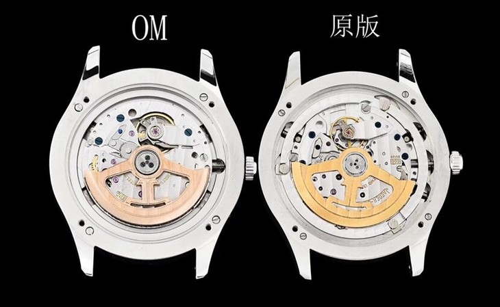 OM厂积家超A高仿手表大师系列1558420月相对比正品评测