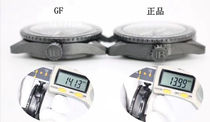 GF厂宝珀一比一超A精仿手表五十噚系列5000-0130-B52A对比正品评测